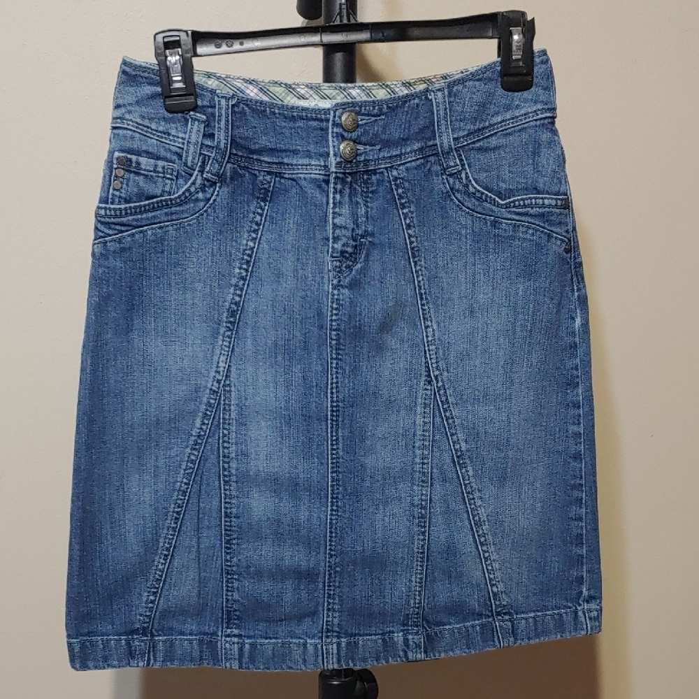 Esprit Classic Blue Denim Mini Skirt